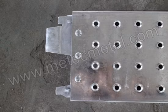 Verzinkte Layher-Metallgerüst-Stahlplanke