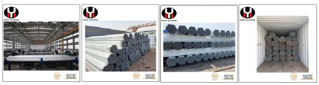 Galvanized Steel Pipe Steel Tube Scaffolding Pipe for Construction Projects with SGS Test