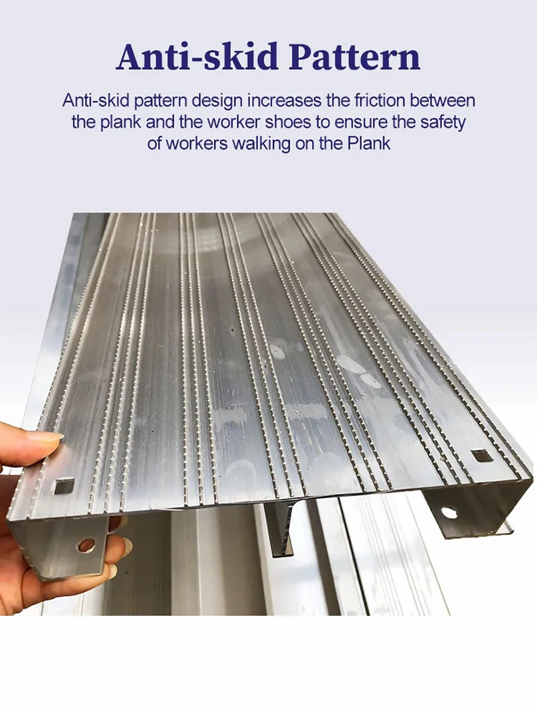 8FT Osha Aluminum Plank for Frame Scaffolding Ringlock System Scaffold