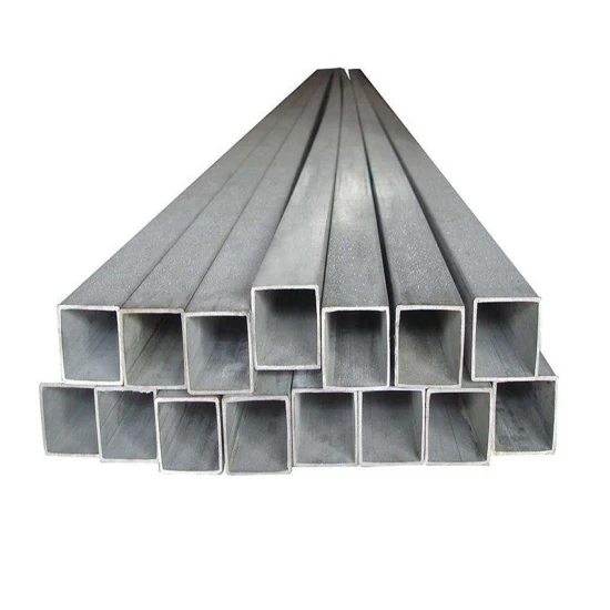 Baumaterial Kohlenstoff-/ERW-Stahlrohr/Hohlprofil verzinkt/geschweißt/schwarz/Vierkantrohr/Rechteck-/Rundrohr/Rohr für Gerüste