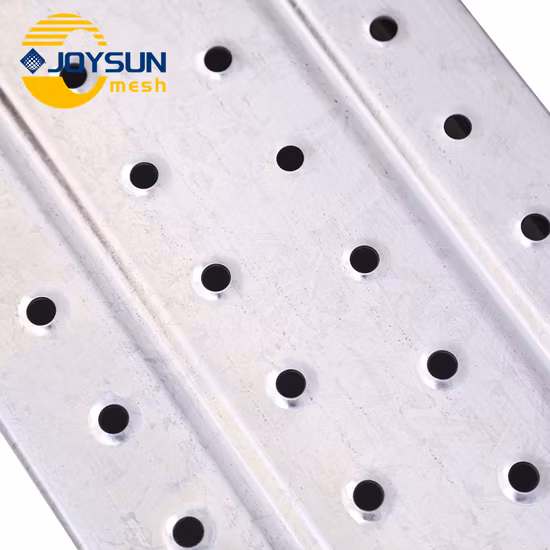 Perforierte Stahl-Metallplanken-Terrassenbrett-Baugerüst-Metallstahlplanke für den Bau