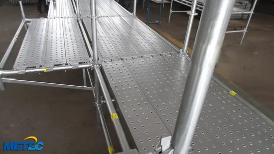 HDG Leitplankenpfostendurchgang/Mauerwerk/Endrahmengerüst/Gerüstsystem