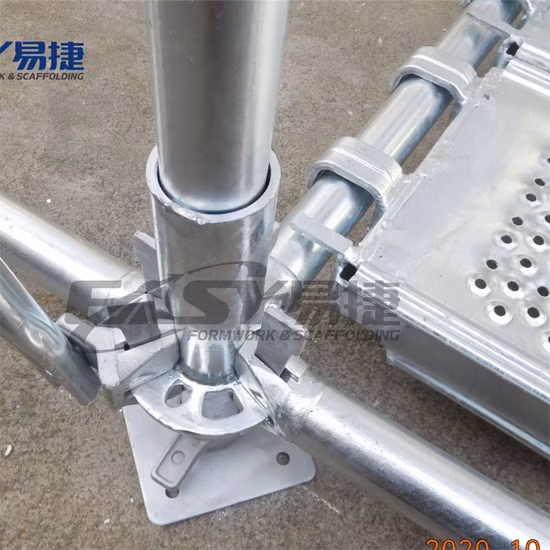 Einfaches Gerüstbaumaterial: Aluminiumstahlplanke/Metalldeck/Kwikstage/Quick Stage/Ringlock/Cuplock/Cuplock/Rahmengerüst zum Verkauf